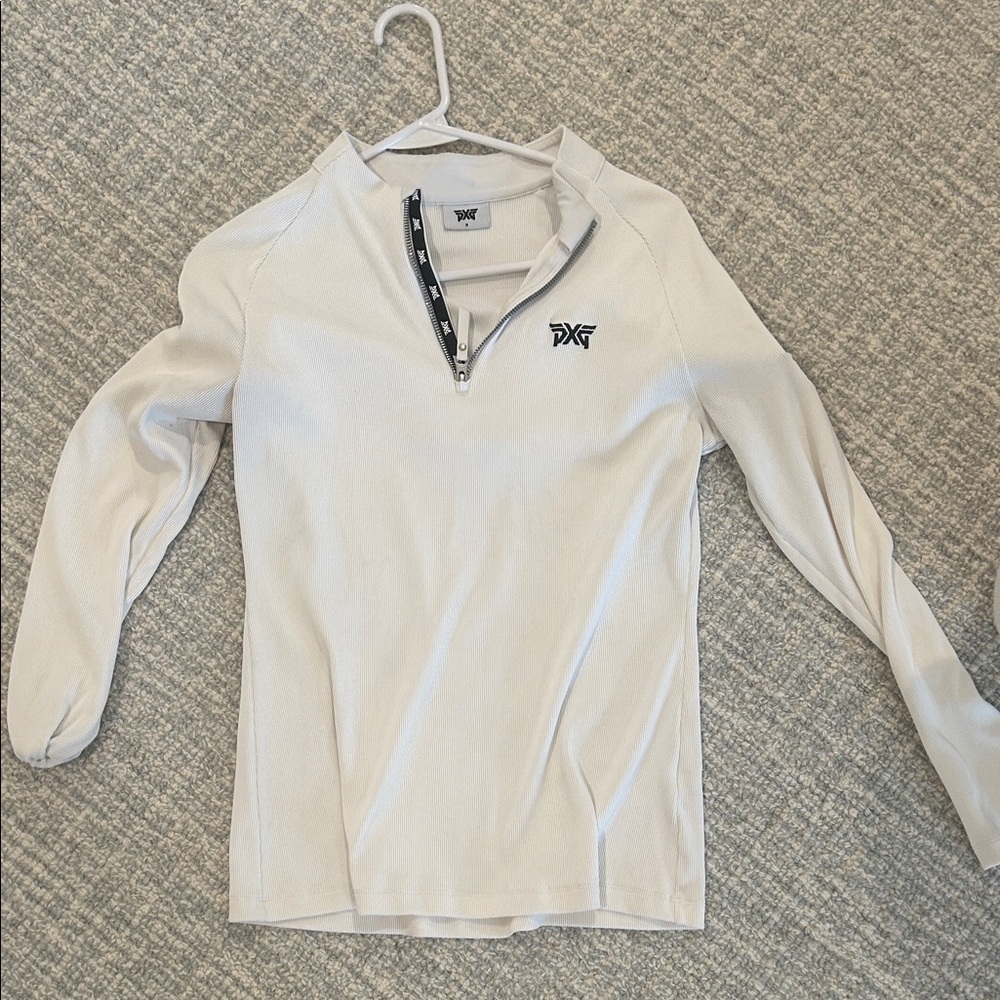 PXG Cream Long-Sleeve Pullover